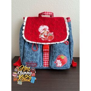 Strawberry Shortcake Denim Backpack